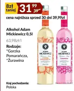 Sużyw Alkohol Adam Mickiewicz oferta