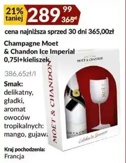 Sużyw Champagne Moet & Chandon Ice Imperial + kieliszek oferta