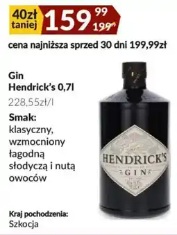 Sużyw Gin Hendrick's oferta