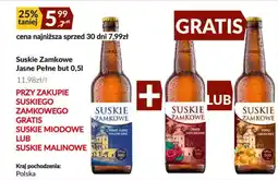 Sużyw Suskie Zamkowe Jasne Pełne oferta