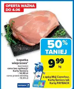 Carrefour Łopatka wieprzowa oferta