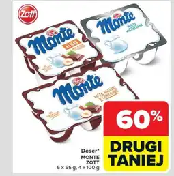 Carrefour Deser monte zott oferta