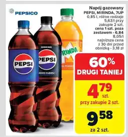Carrefour Napój gazowany pepsi, mirinda, 7up oferta