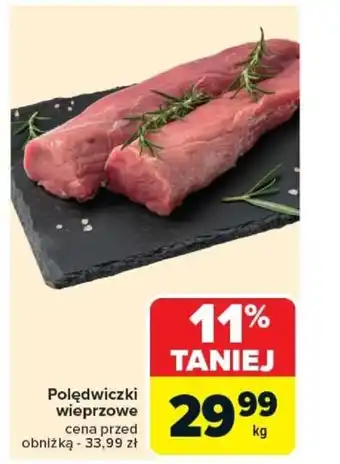 Carrefour Polędwiczki wieprzowe oferta