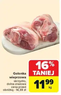 Carrefour Golonka wieprzowa oferta