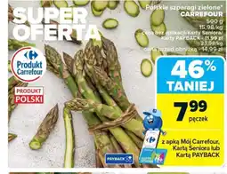 Carrefour Polskie szparagi zielone carrefour oferta