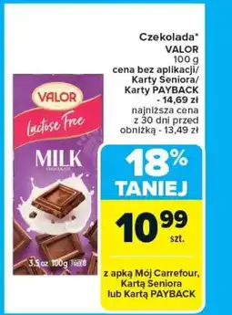 Carrefour Czekolada valor oferta