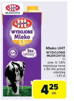 Carrefour Mleko uht wydojone mlekovita oferta