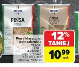 Carrefour Pinsa klasyczna, pełnoziarnista tesori oferta