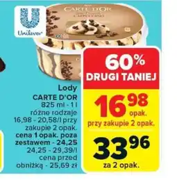 Carrefour Lody carte d'or oferta