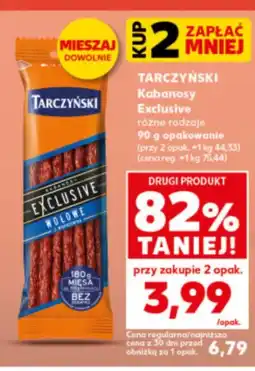 Kaufland Kabanosy Tarczyński oferta