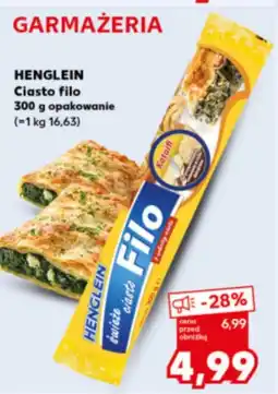 Kaufland Ciasto Henglein oferta