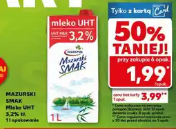 Kaufland MAZURSKI SMAK Mleko UHT 3,2% tł oferta