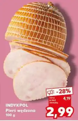 Kaufland INDYKPOL Pierś wędzona 100 g oferta