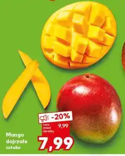 Kaufland Mango dojrzałe sztuka oferta