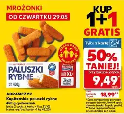Kaufland ABRAMCZYK Kapitańskie paluszki rybne oferta