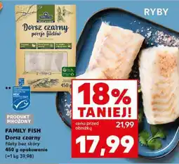Kaufland FAMILY FISH Dorsz czarny oferta