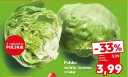 Kaufland Polska sałata lodowa sztuka oferta
