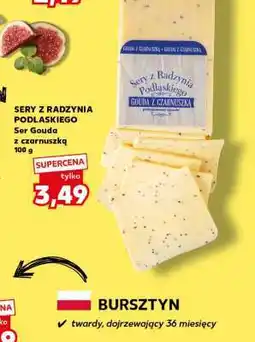 Kaufland SERY Z RADZYNIA PODLASKIEGO Ser Gouda z czarnuszką oferta