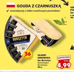 Kaufland SKARBY SEROWARA Ser Bursztyn dojrzewający 36 miesięcy 100 g oferta