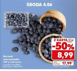 Kaufland Borówki amerykańskie oferta