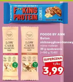 Kaufland FOODS BY ANN Baton niskowęglowodanowy oferta