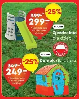 Biedronka MOOKIE Zjeżdżalnia dla dzieci oferta