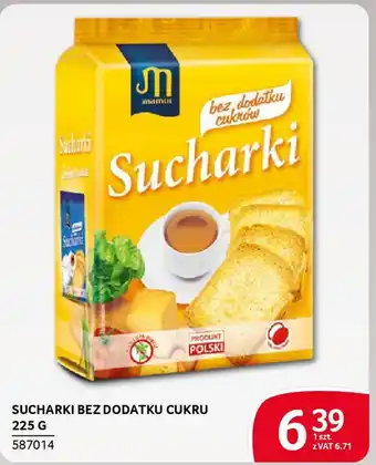 Selgros Sucharki bez dodatku cukru oferta