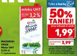 Kaufland Mleko UHT Mazurski Smak 3.2% oferta