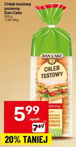 Delikatesy Centrum Chleb tostowy pszenny Dan Cake oferta