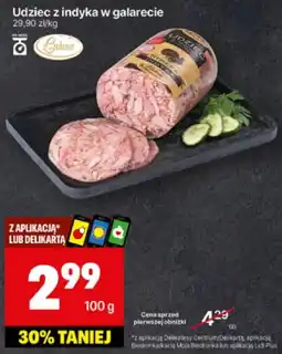 Delikatesy Centrum Udziec z indyka w galarecie 100g Gzella oferta