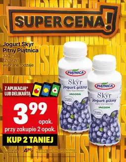 Delikatesy Centrum Jogurt Skyr pitny jagoda 330 ml Piątnica oferta