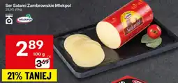 Delikatesy Centrum Ser Salami Zambrowskie Mlekpol 100g oferta