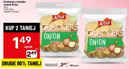 Delikatesy Centrum Krakersy o smaku cebuli Artur oferta