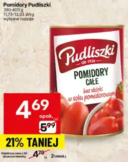 Delikatesy Centrum Pomidory Pudliszki całe 390-400g oferta