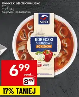Delikatesy Centrum Koreczki śledziowe Seko 220g oferta