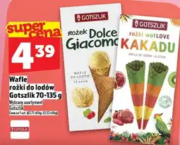Topaz Wafle rożki do lodów Gotszlik 70-135 g oferta