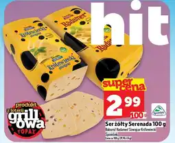 Topaz Ser żółty Serenada 100g Spomlek oferta