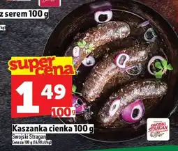 Topaz Kaszanka cienka 100 g Swojska oferta