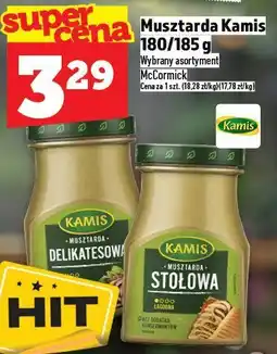 Topaz Musztarda Kamis 180/185 g McCormick oferta