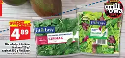 Topaz Mix młodych listków Italiana 120 g / szpinak 150 g Fit&Easy oferta