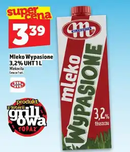 Topaz Mleko Wypasione 3,2% UHT 1L Mlekovita oferta
