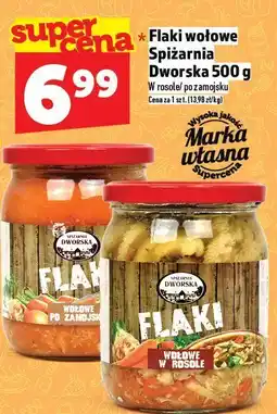 Topaz Flaki wołowe Spiżarnia Dworska 500 g Marka Własna oferta
