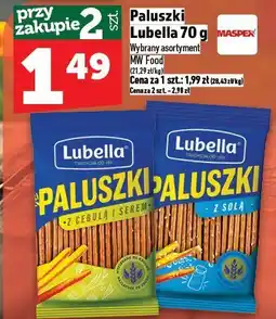 Topaz Paluszki Lubella 70 g Maspex oferta
