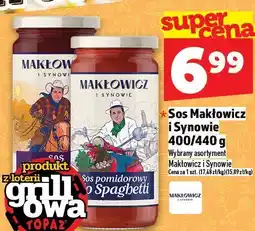 Topaz Sos Makłowicz i Synowie 400/440 g oferta