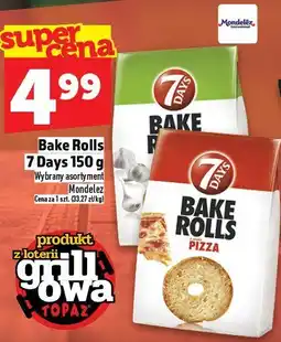 Topaz Bake rolls 7 Days 150 g Mondelez oferta