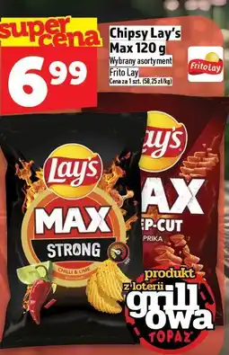 Topaz Chipsy Lay's Max 120 g FritoLay oferta