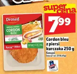 Topaz Cordon bleu z piersi kurczaka 250 g Konspol oferta