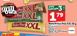 Topaz Wafel Prince Polo XXL 50 g Mondelez oferta