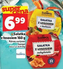 Topaz Sałatka z łososiem 160 g Suempol oferta
